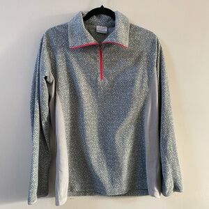 Columbia Fleece 1/4 zip pullover Size Large
